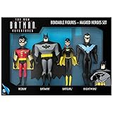 NJ Croce Masked Heroes Set incl. Robin, Batman, Batgirl & Nightwing Action Figure