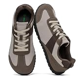 SAGUARO Hombre Zapatillas Barefoot Verano Zapatillas Minimalistas Casual Zapatos Descalzos Ligeras Calzado Barefoot para Uso Diario, Gimnasio, Fitness y Deporte Marrón, 42