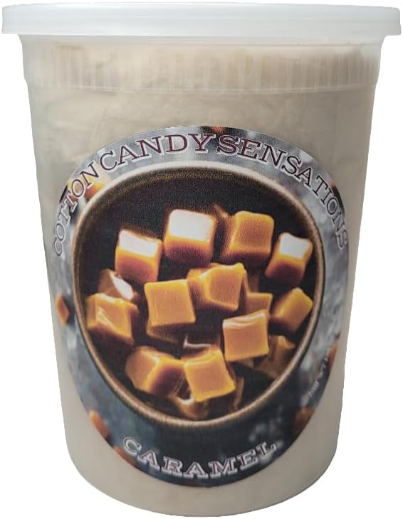 Caramel Gourmet Cotton Candy-Cotton Candy Sensations