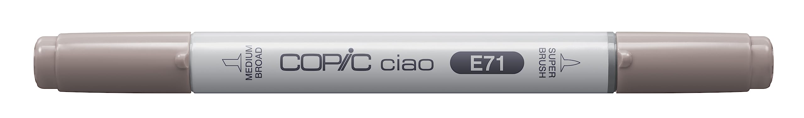 Copic Ciao Coloured Marker Pen - (E-71) Champagne, For Art & Crafts, Colouring, Graphics, Highlighter, Design, Anime, Professional & Beginners, Art Supplies & Colouring Books