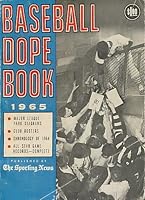 Baseball Dope Book Sporting News 1967 B001DBKBXQ Book Cover