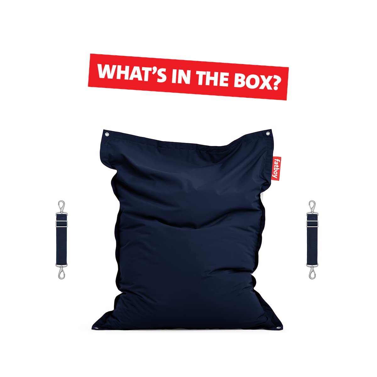 Fatboy Original Floatzac Bleu foncé Pouf Sol Eau Séchage Rapide Flottant