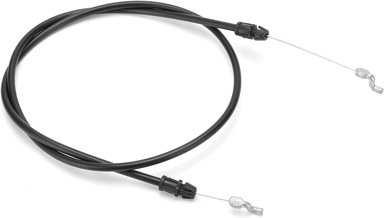 Brake Control Cable, 43 1/8in Internal Cable Length 36 7/8in Conduit Length, Replacement for Troy Bilt Walk Behind Mower, with Heavy Duty Z Shaped Elbow
