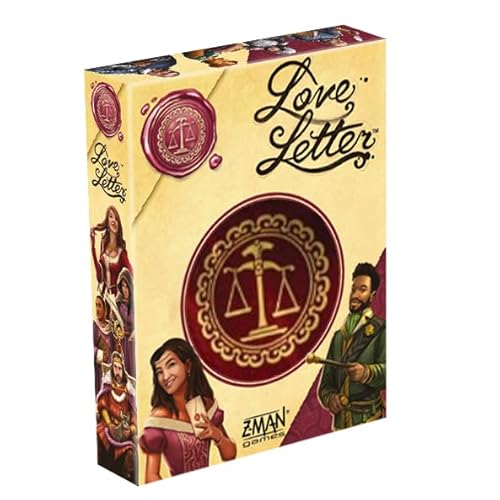 Asmodee: Love Letter (Eco Box), Gioco da Tavolo, 2-6 Giocatori, 10+ Anni, Edizione in Italiano
