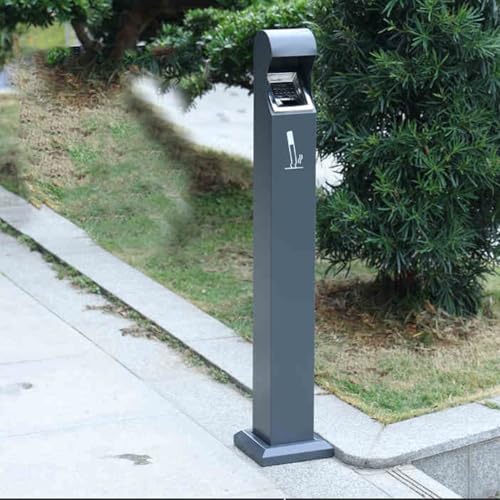 Cendrier sur pied d extérieur design acier inoxydable