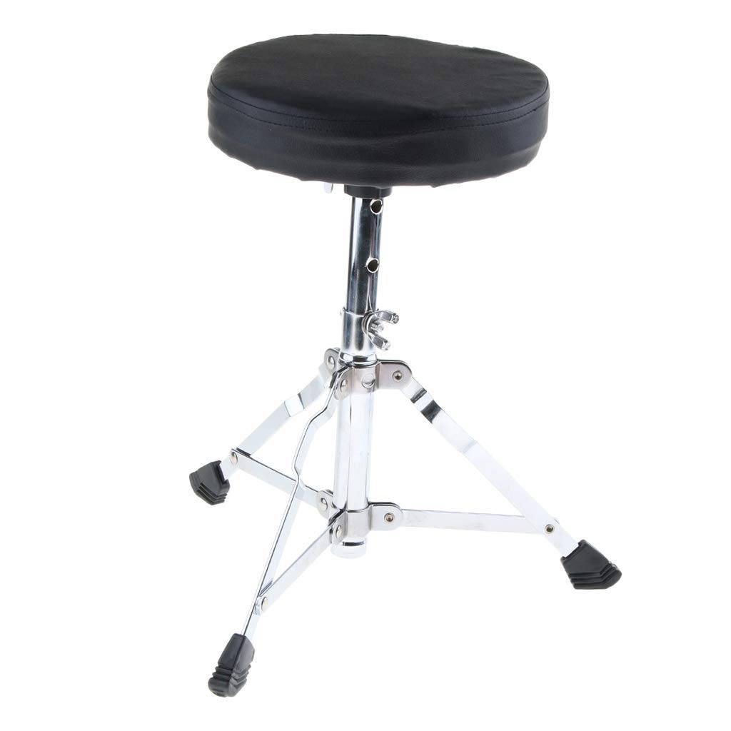 Höhenverstellbar Schlagzeughocker Drumhocker Schlagzeug Hocker Drummersitz