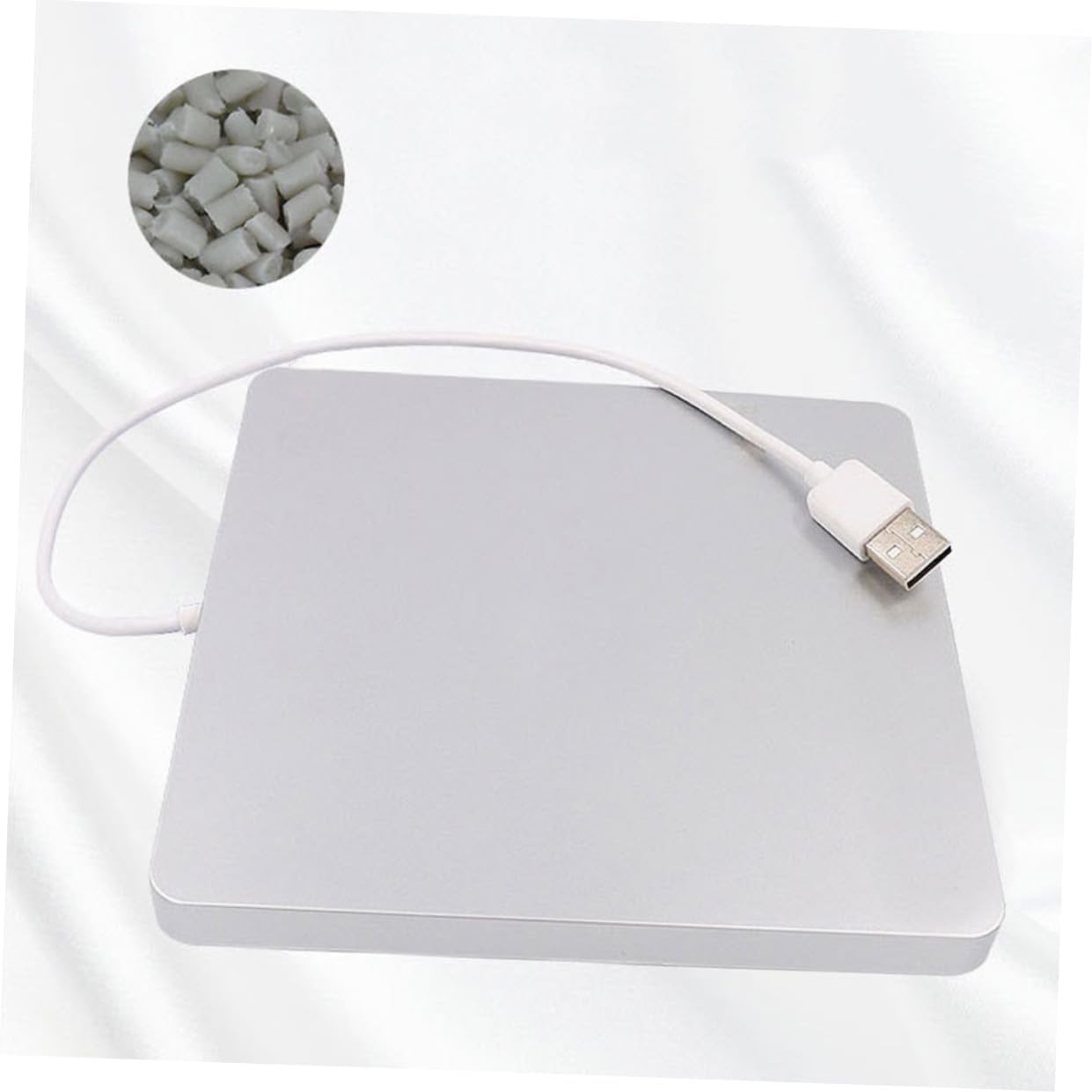 POPETPOP Optical Drive Burner External Cd DVD Rw for Pc USB Portable Slot in Load Easy to Use