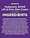 Andalou Naturals Hyaluronic DMAE Lift & Firm Skin Cream | Anti Aging Face Moisturizer With Hyaluronic Acid |Helps Reduce Fine Lines & Wrinkles | 1.7 oz