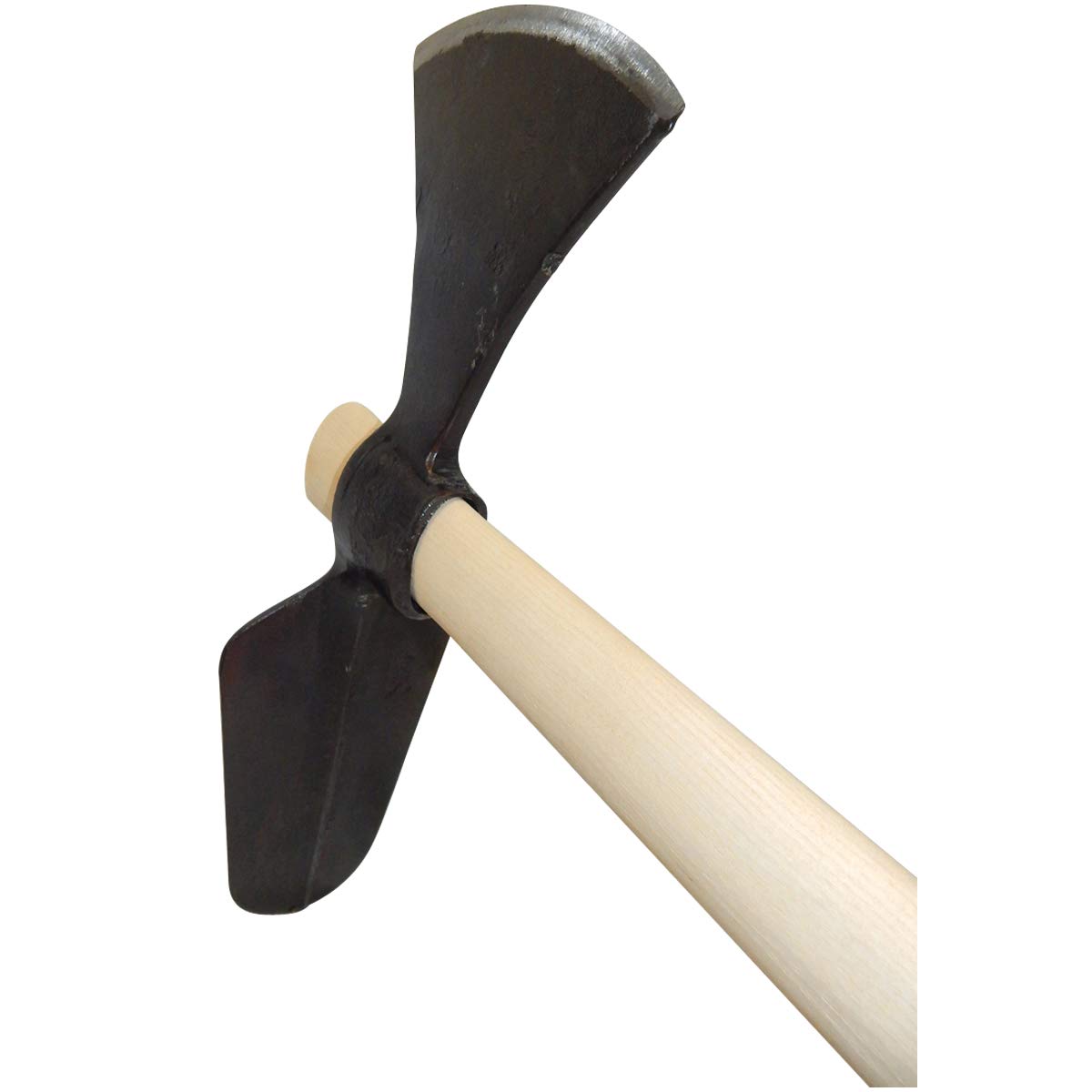 Wiedehopf Gartenhacke Hacke mit Ovalblatt, robust geschmiedet mit 105cm Eschenstiel von SHW-FIRE