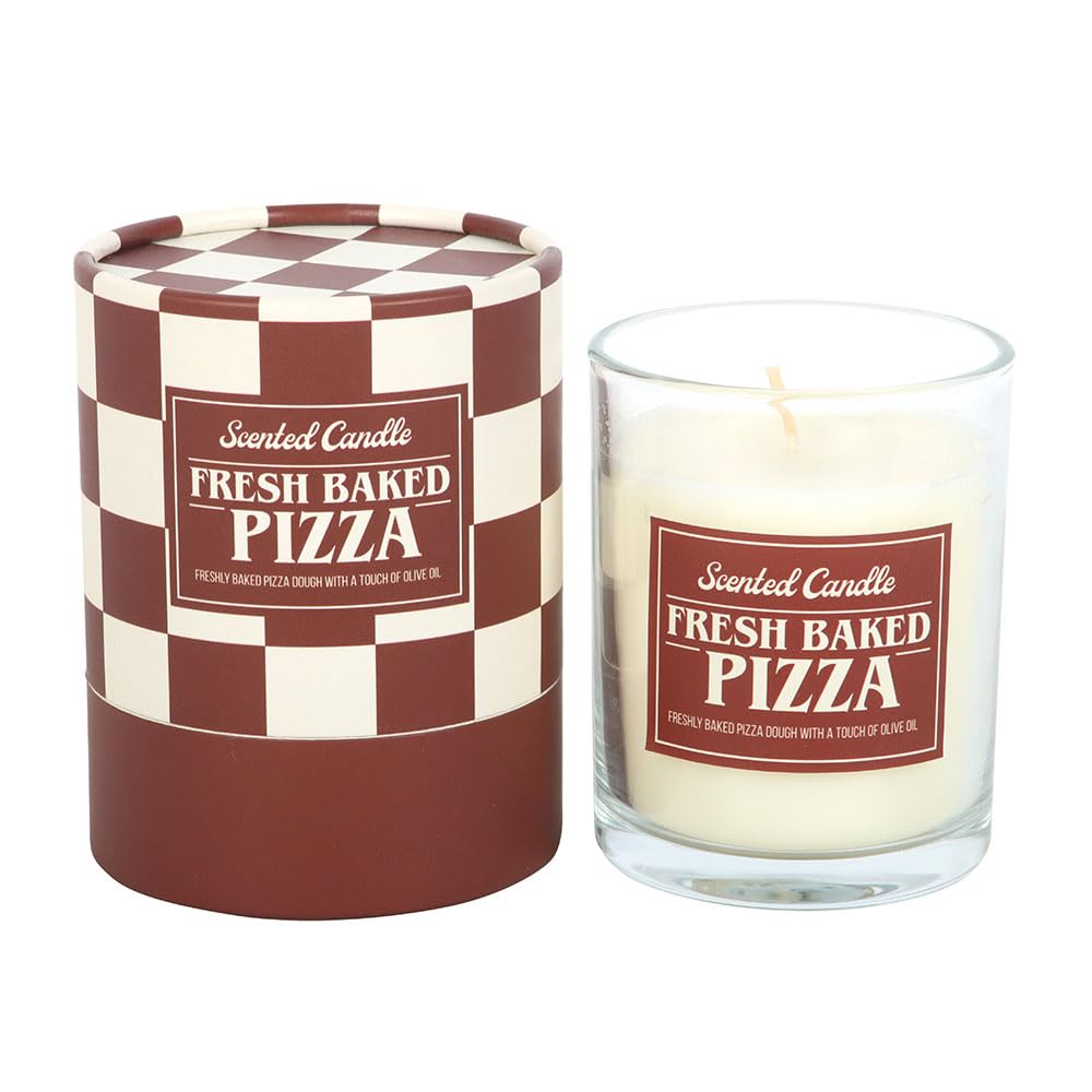 Fresh Baked Pizza Scented Novelty Jar Candle