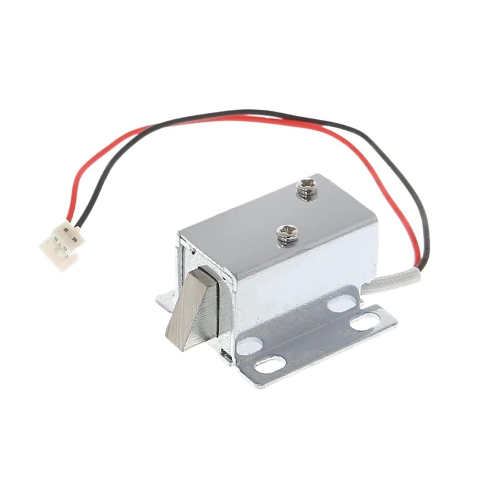 Powsi One Color Dc12v 0.4 A Solenoid Electromagnetic Electric Lock Door Drawer Tongue Down