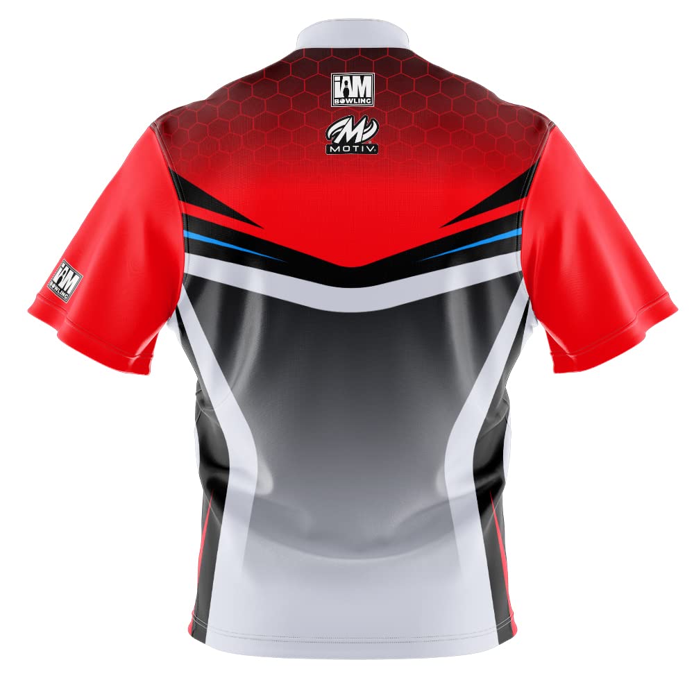 Logo Infusion Dye-Sublimated Bowling Jersey (Sash Collar) - I AM Bowling Fun Design 2067-MT - Motiv (as1, Alpha, 5X_l, Regular, Regular) Multicolored