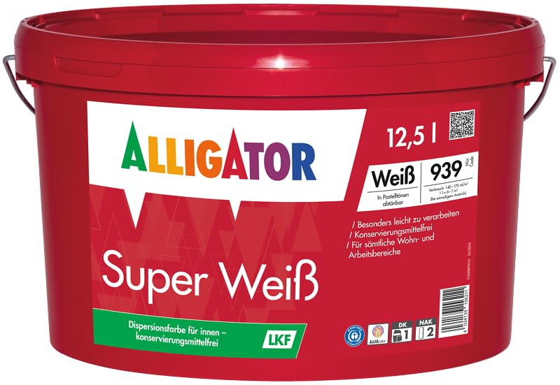 Alligator Super Weiß LEF, 12,5 L