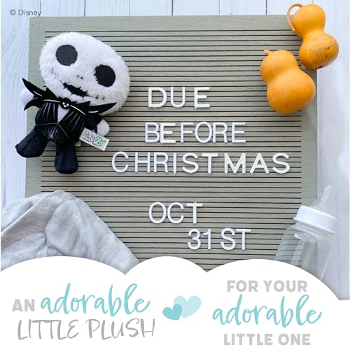 Image of Kids Preferred Disney Cuteeze Nightmare Before Christmas Jack Skellington Stuffed Animal Plush Toy - for Babies and Toddlers, Multicolor,6 inches