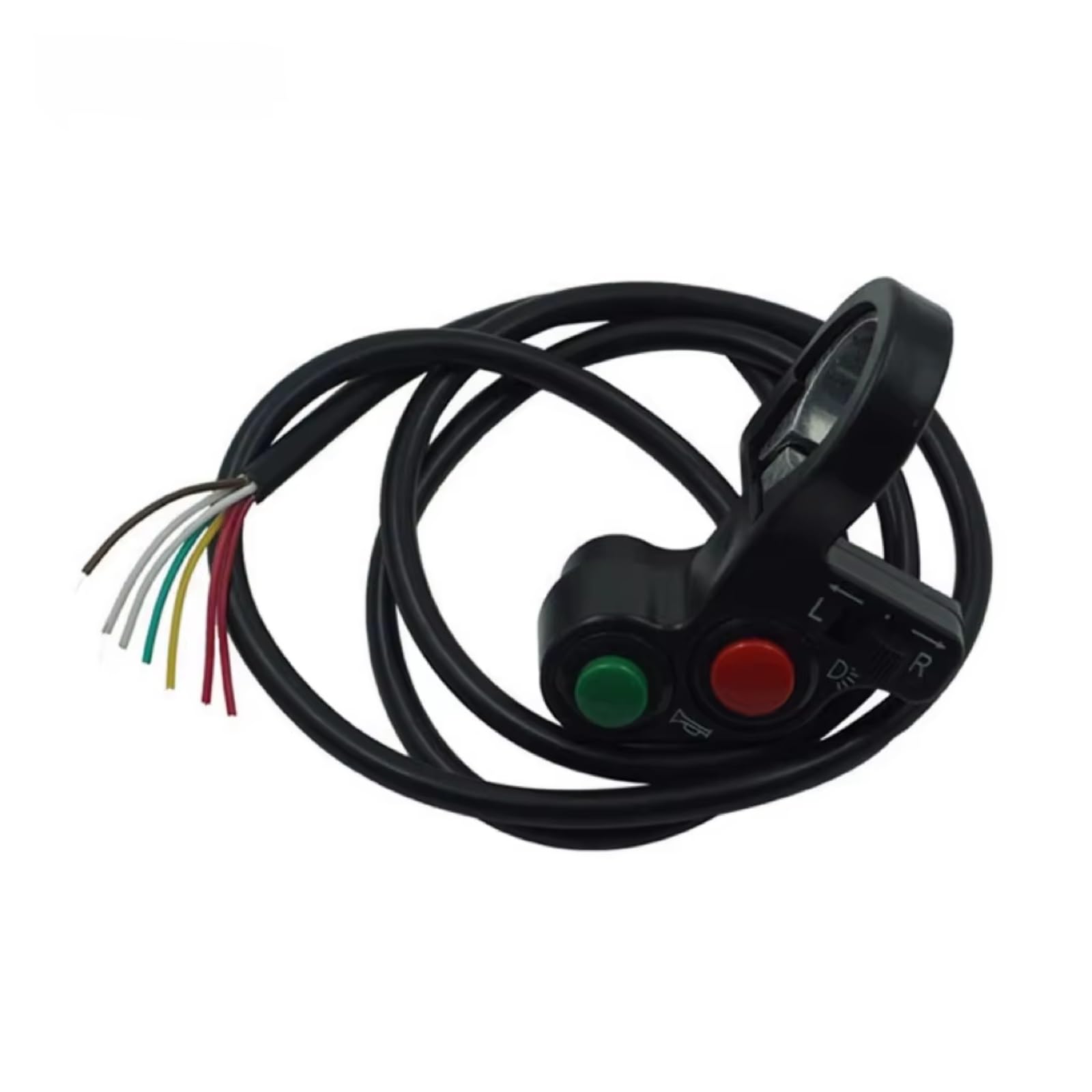 Interruttore Manubrio Da Moto Da 22 Mm 7/8 "per Parti Modificate Del Controller Delle Luci Degli Indicatori Di Direzione Del Clacson Universale Manubrio Kill Interruttore(2pcs)