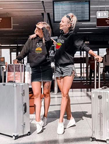 YDLIHUA Best Friends - Felpa con cappuccio, per