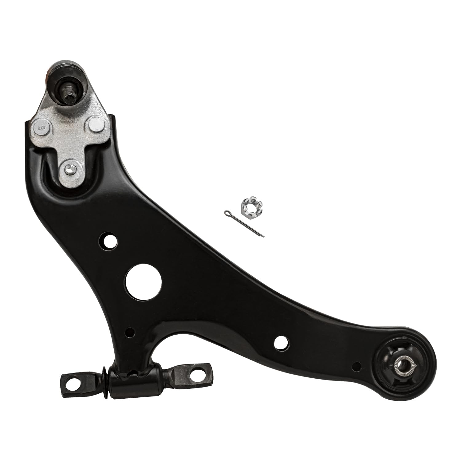 Detroit Axle - Front Right Control Arm for Toyota 11-20 Sienna, Passenger Side Lower Control Arm Assembly 2011 2012 2013 2014 2015 2016 2017 2018 2019