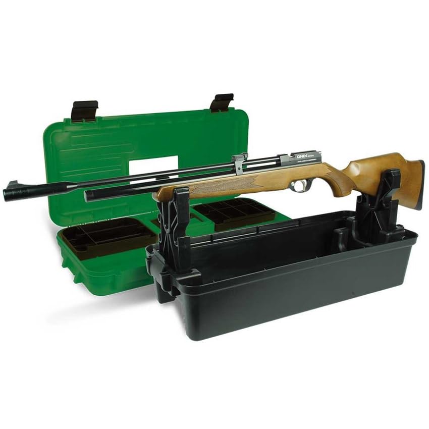 ECOMMUR Caja-banco Oasis mantenimiento de armas | Banco para carabinas, Rifles y escopetas de balines (Aire comprimido) - para Limpieza, Mantenimiento y calibración