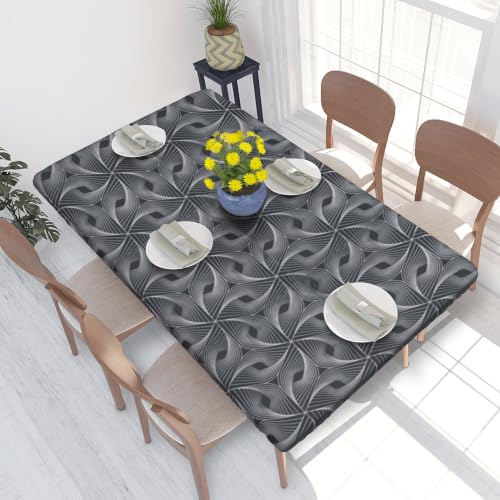 Nappe Extensible Vintage 76x122 cm imperméable et rectangulaire avec bord élastique - 2