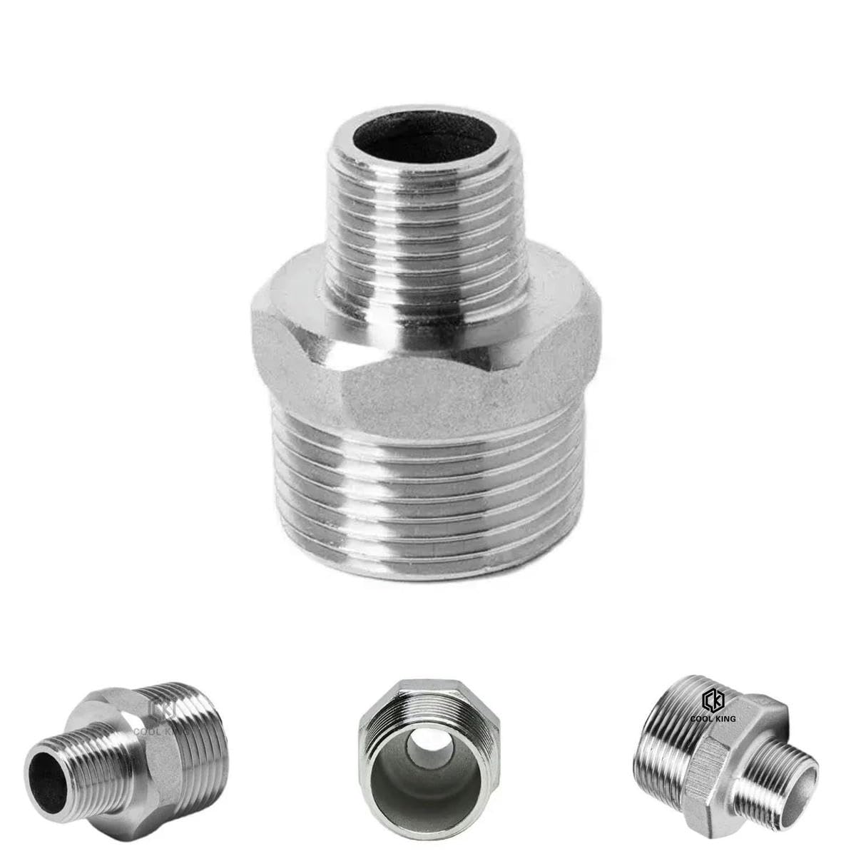 Reduzierstück 1/8 Zoll, 1/4 Zoll, 1/2 Zoll, 3/4 Zo Produktbild-Vorschau 12