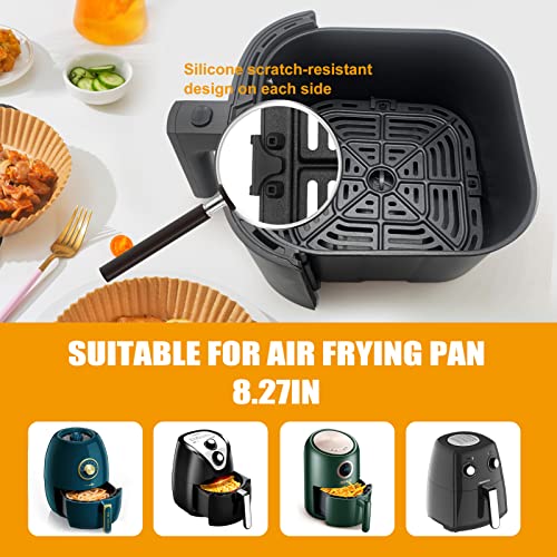 Air Fryer Replacement Grill Pan Fit For Cosori Air Fryer 5 Qt, Air Fryer Rack Replacement Parts Accessories Grill Plate Crisper Plate Tray, Non-Stick, Dishwasher Safe #TOP5
