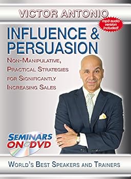 DVD Influence and Persuasion - Non-Manipulative, Practical Strategies for Significantly Increasing Sales - Seminars On Demand Business Development Training Video - Speaker Victor Antonio - Includes Streaming Video + DVD + Streaming Audio + MP3 Audio Book