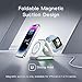 MURPISO 3 in 1 Charging Station for Apple,Wireless Charger Pad for iPhone 17/16e/16/15/14/13/12/Pro/Max/Mini,Magnetic Foldable Charger for AirPods 2/3/4/Pro/Pro 2/Pro 3 & for iWatch Series