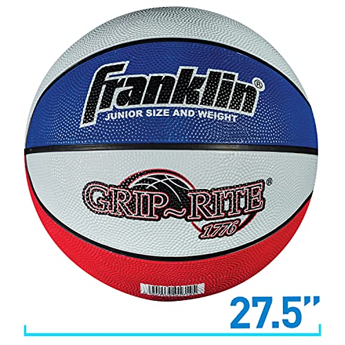 Franklin Sports GripRite 100 Rubber Basketball teamasports