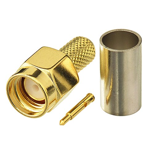Eightwood SMA Connector SMA Stekker Connector Crimp RG58 Kabel voor 4G Antenne SMA Wifi Antenne SMA Antenne 4G LTE Antenne Router Walkie-talkie Radio Antenne 10st - Image 4