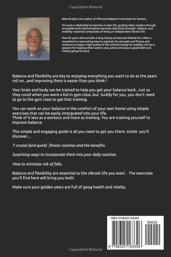 EFFECTIVE BALANCE EXERCISES FOR SENIORS: 7 Quick and Easy Fitness Routines to Help Improve Balance and Flexability - Image 2