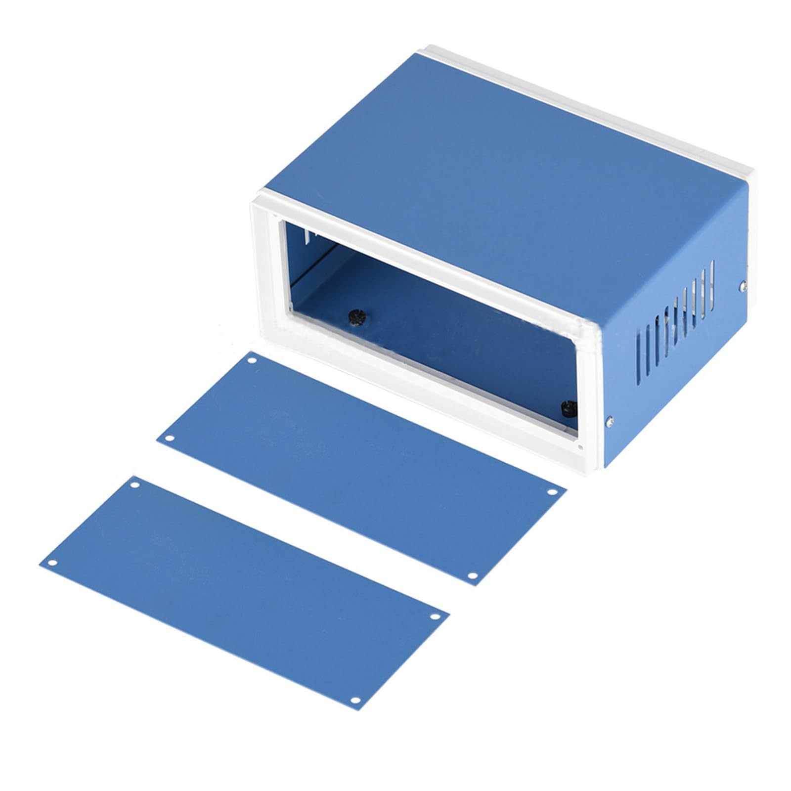 LIUZIKUN Metal Instrument Enclosure Box Compact & Junction Box Electrical Connection Box Wiring Distribution Box