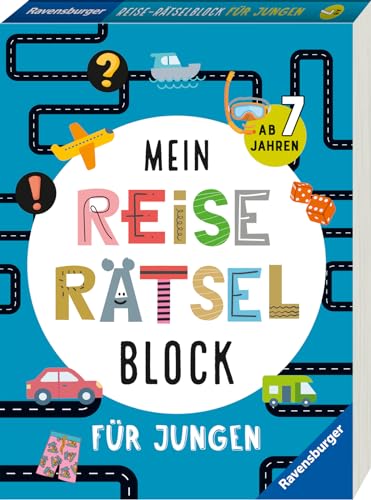 Preisvergleich Produktbild Mein Reise-Rätselblock für Jungen
