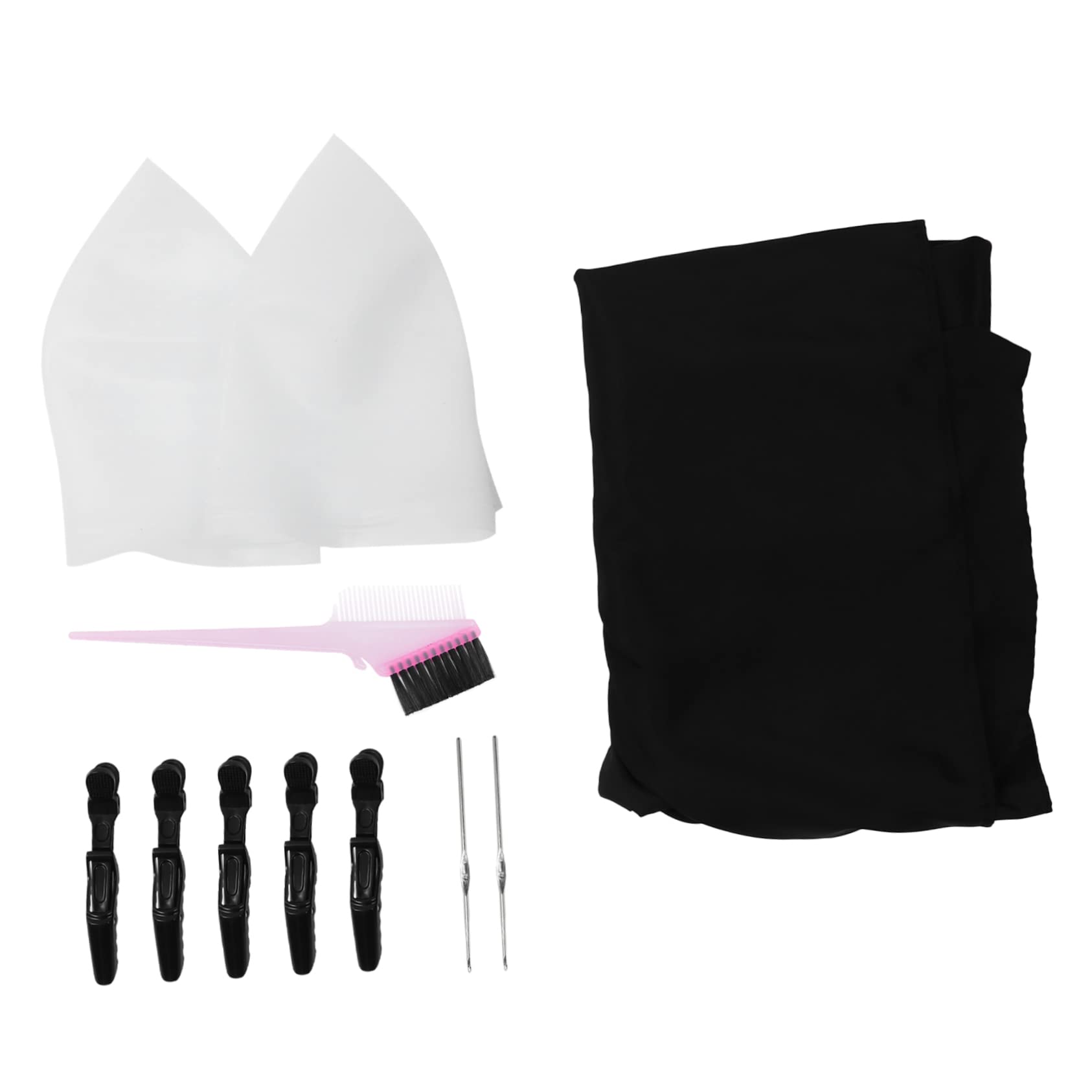 11pezzi Kit per Tintura Capelli Cuffia Protettiva in Silicone Accessori per Colorazione Mèches e Evidenziazione Adatto per Uso Casalingo Parrucchiere