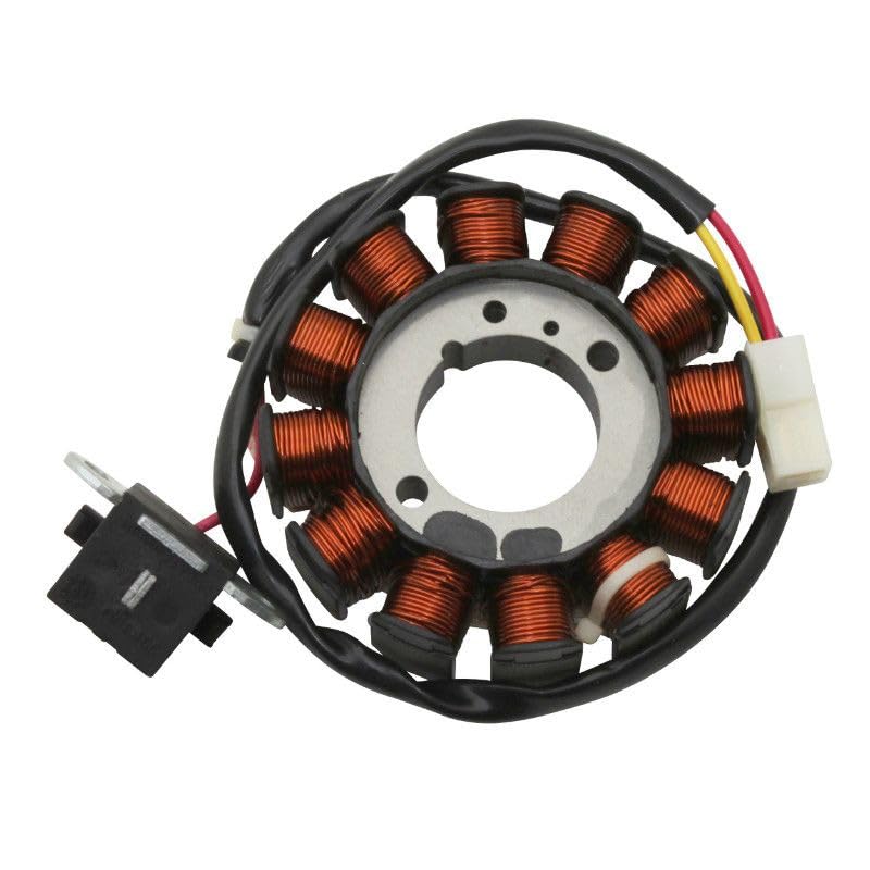 cyclingcolors stator allumage moteur moto scooter mobylette compatible avec piaggio 50 zip liberty vespa lx fly aprilia scarabeo derbi atlantis 12 poles