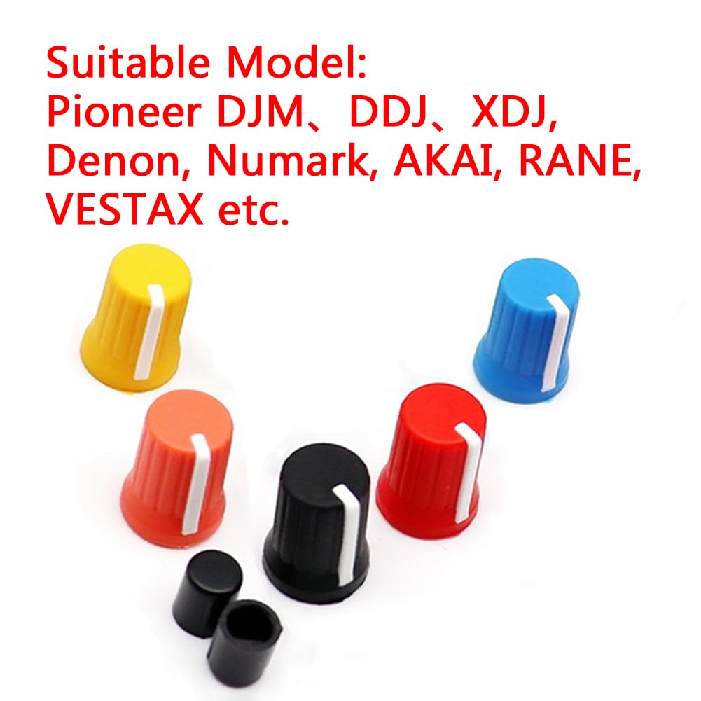 QUARKZMAN Universele Fader Knoppen, Rode Fader Caps voor QUARKZMAN Universele Fader Knoppen, Rode Fader Caps voor