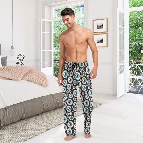 Aslsiy Mens Pajama Bottoms Four Pajama Pants Sleep Pants for Men Lounge PJ Pant2