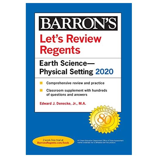 Let's Review Regents: Earth Science--Physical Setting 2020 (Barron's Regents NY)