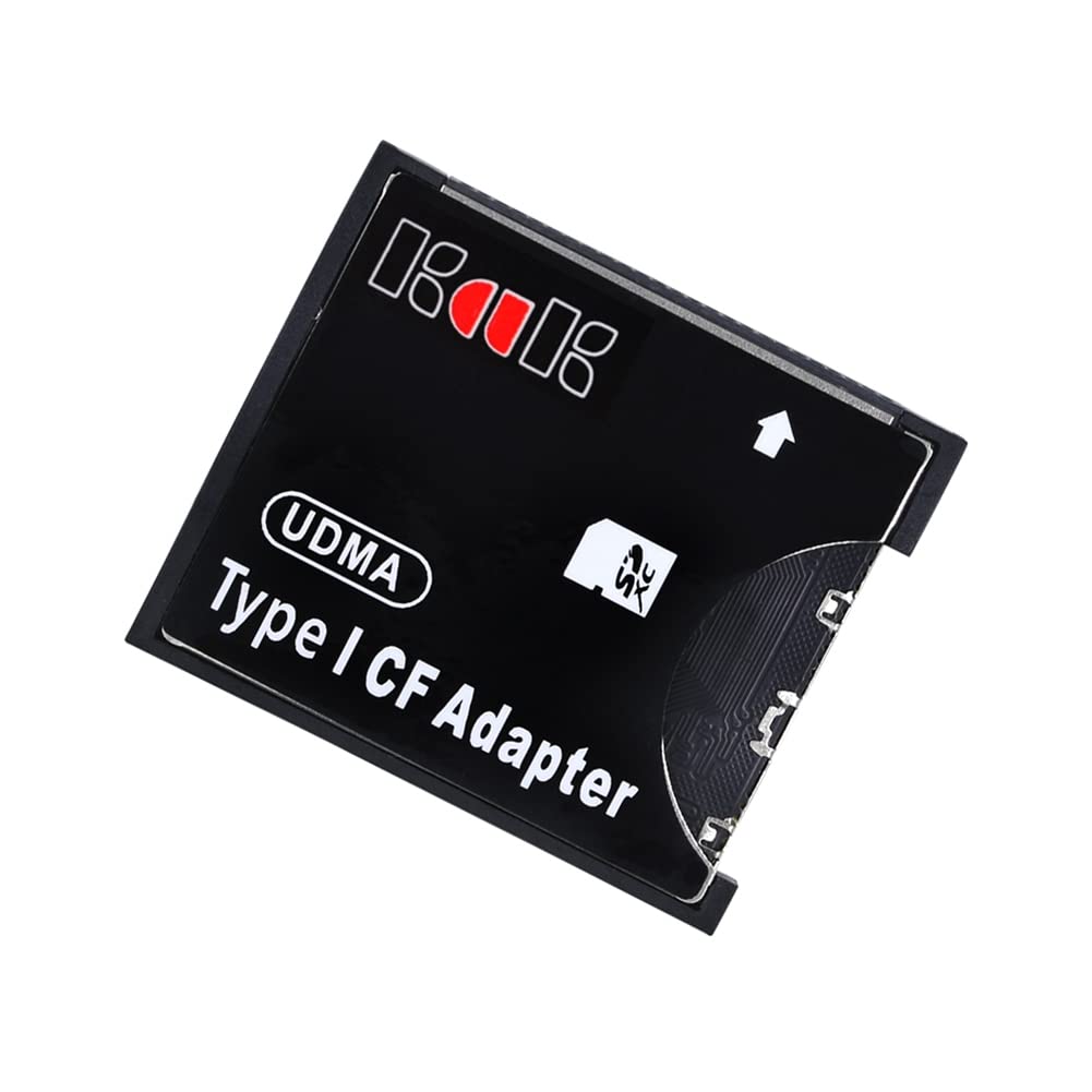 Adaptateur SD vers Type I Prenant en Charge la Carte SD SDHC SDXC MMC vers Convertisseur de Lecteur de Carte Compact Flash Type I Standard