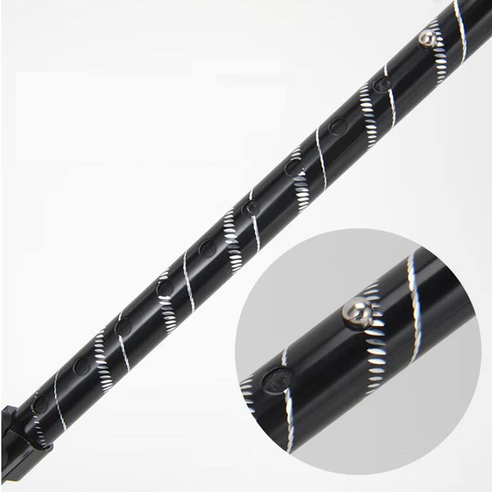 Muletas para Adultos Bastones Elegantes con Luces LED Bastones de Aluminio livianos para Hombres y Mujeres 4'7" - 6'3" de Altura/a (A)