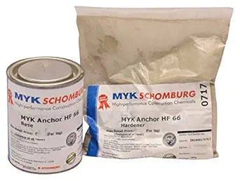 Myk Schomburg High Performance Construction Concrete Base and Hardener, 1 kg