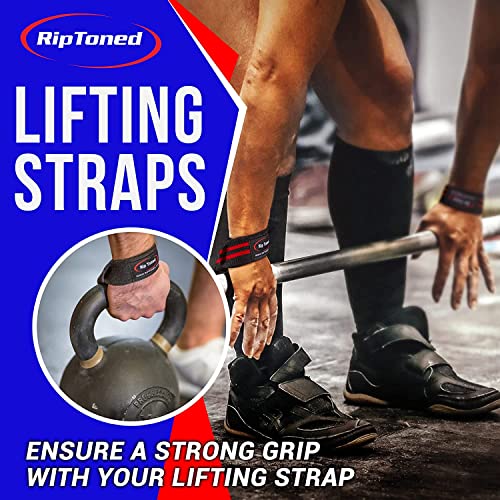 Image of Rip Toned Lasso Lifting Straps for Weightlifting, 23 inch Padded