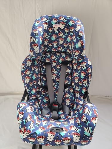 moon-bebe Funda Compatible con Silla de Coche Klippan Kiss 2 Y KLIPPAN Plus (Azul)