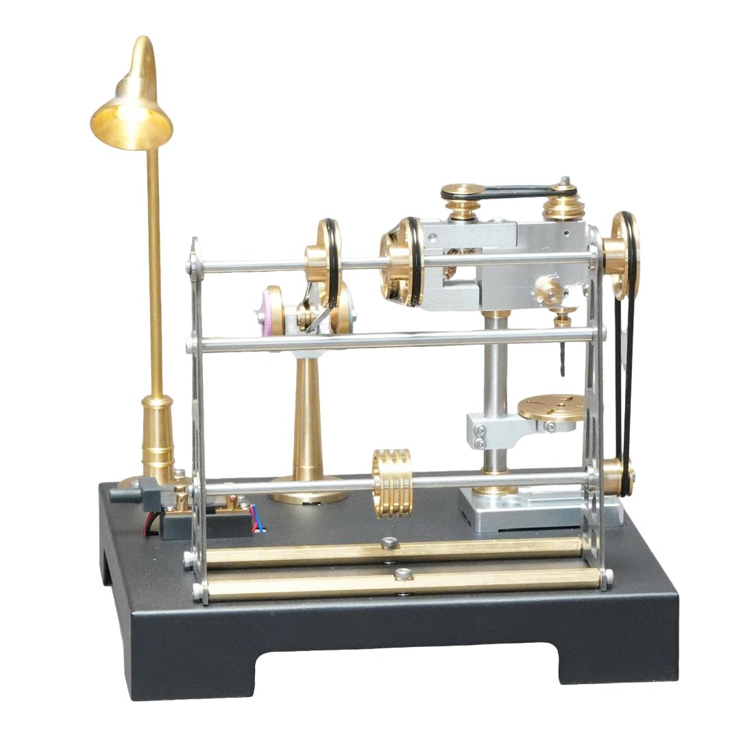 ExploTex RETROL GF-01 48+teiliger DIY-Miniatur-Werkstattmodellbausatz, Funktionierendes Mechanisches Getriebesystem, Steampunk-Werkstattmodell Für SE-01/02/03 Und Andere Dampfmaschinenmodelle
