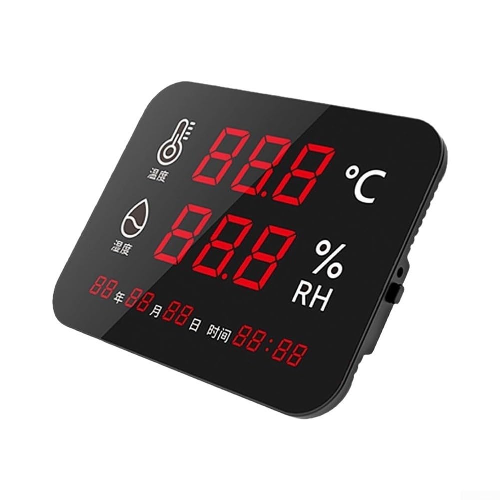 Termoigrometro industriale da -40 a 80 °C, display LED