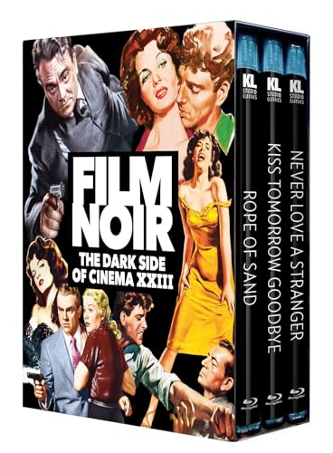 Film Noir: The Dark Side of Cinema XXIII [Rope of Sand / Kiss Tomorrow Goodbye / Never Love a Stranger] [Blu-ray]