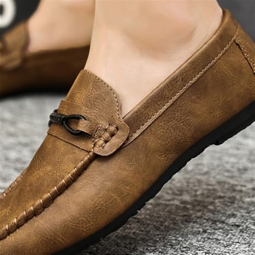 Dress Shoes for Men Stylish Leather Men's Casual Shoes Comfortable Versatile Footwear2