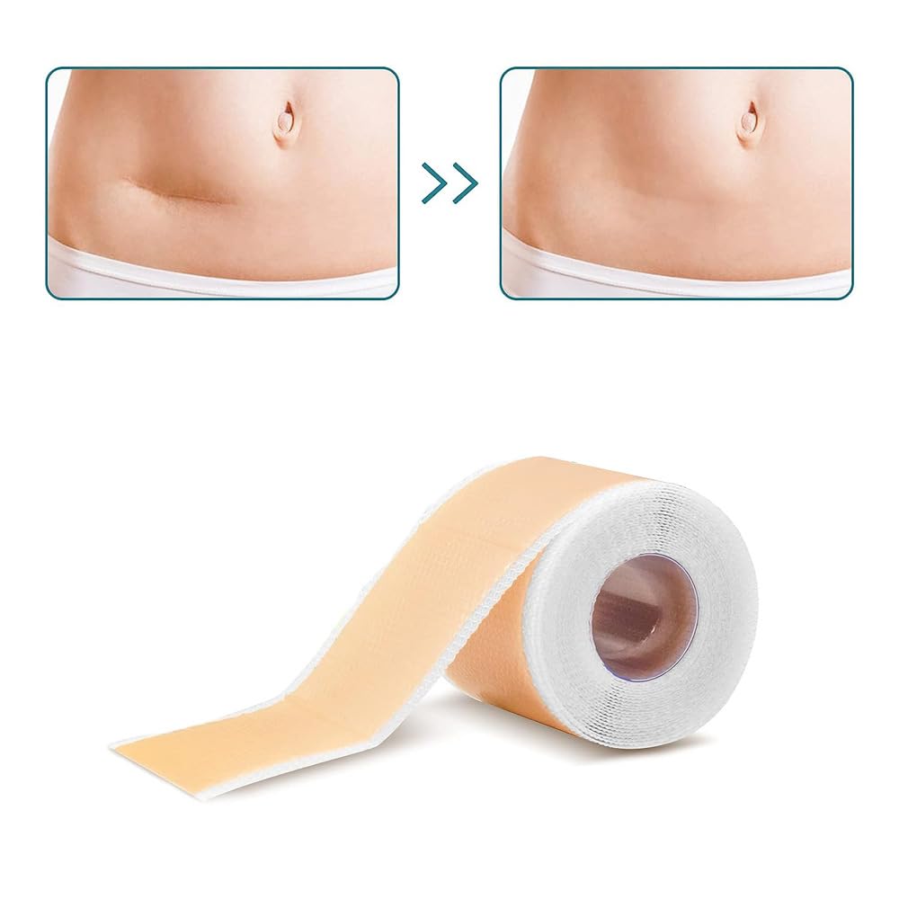 Silicone Scar Sheets,Silicone Scar Tape Roll for Scar Removal,Reusable Waterproof Professional Soft Silicone Tape(1.6"x 60" Roll-1.5M)