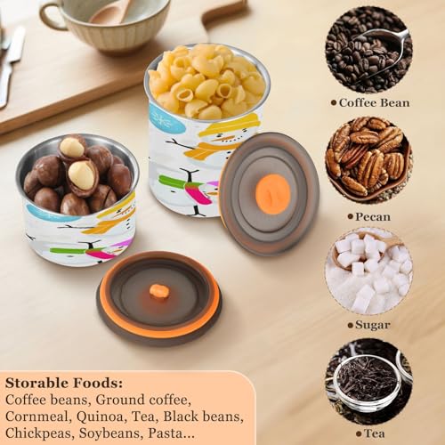 Envase Hermético de Acero Inoxidable para Café 17 oz miniatura 5