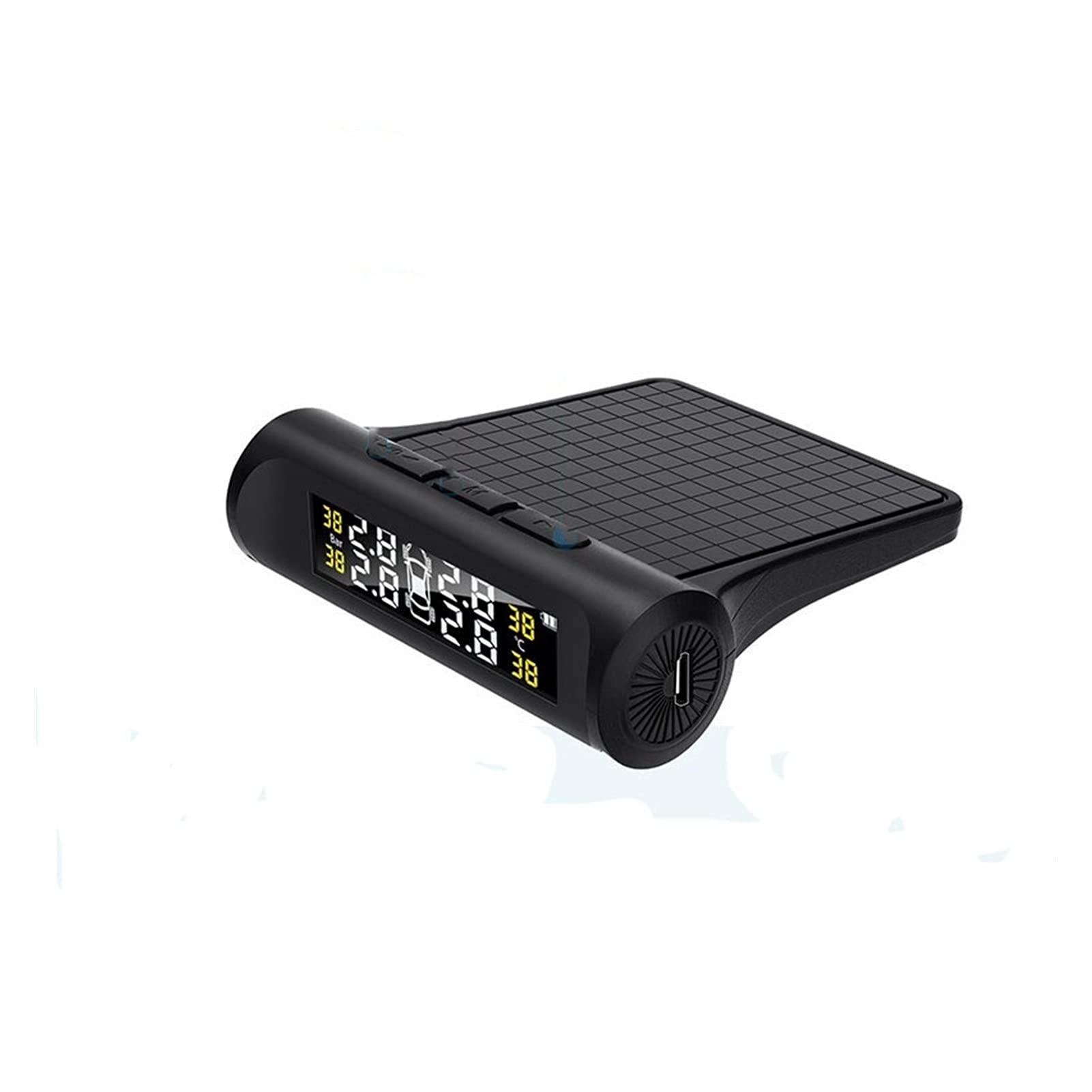 Outils de contrôle de pression des pneus Voiture sans fil TPMS Moniteur de pression de pneu externe Systèmes d'alarme de sécurité automatique Systèmes d'alarme d'avertissement de la voiture Vérificati