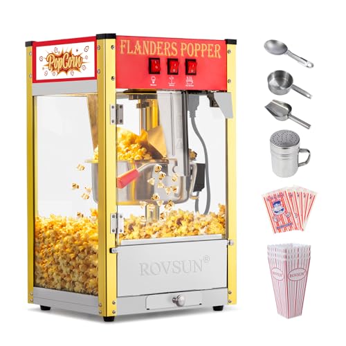 ROVSUN 8 Oz Commercial Popcorn Maker